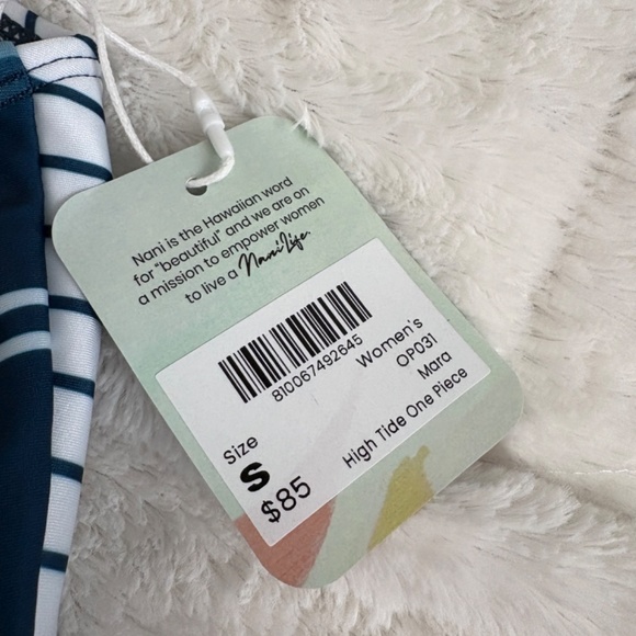 NWT Nani Mara High Tide One Piece Swimsuit - Size Small - Picture 8 of 10